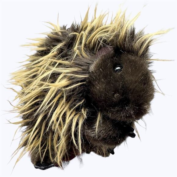 Folkmanis Full Body Porcupine Hand Puppet 13" long Plush Realistic Learning Toy - Picture 1 of 12